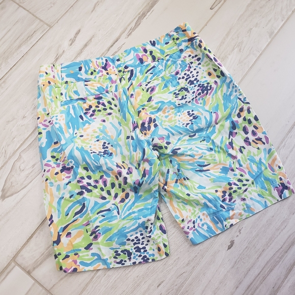 Lilly Pulitzer Sea Soirée Chipper shorts Size 2  Sea blue - Picture 7 of 13